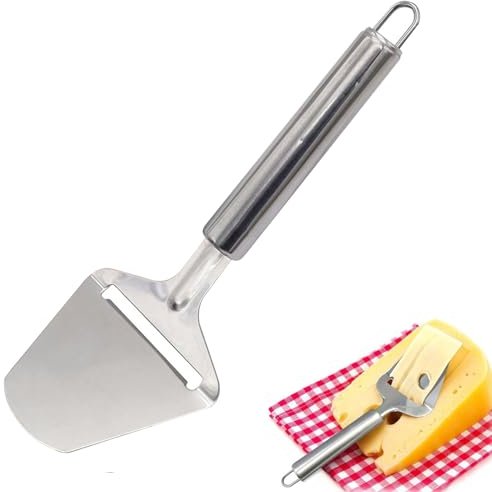 vcsjw Taglia Formaggio,Taglia Formaggio a Filo,Coltello da Formaggio in Acciaio Inox,Semplice e Leggero,Perfetto per Tagliare il Formaggio (Lavabile in Lavastoviglie)