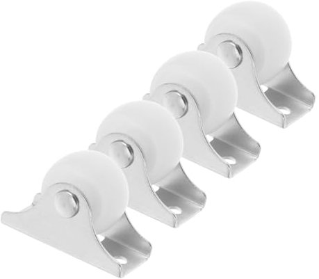 SOLUSTRE 4pezzi Ruote Per Ruote Non-girevoli Piccole Per Silenzioso e Scorrevole Adatte Per e