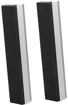 Lurrose cubre mordazas magnéticas Abrazadera carpintería cubiertas de almohadillas con almohadillas para mordazas tira de protección magnética caucho