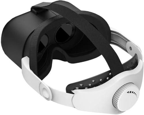 Auriculares de realidad virtual, gafas de realidad virtual con auriculares Bluetooth, gafas de realidad virtual con lentes ajustables y cómoda correa para la cabeza para juegos (21,6 x 20,2 x 11,3 cm