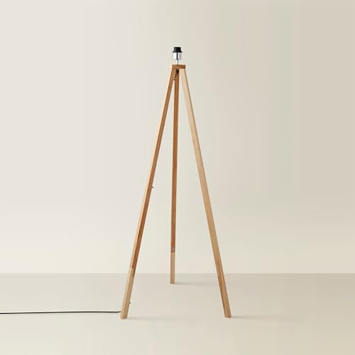 MiniSun | Modern Light Wood Tripod Design Floor Lamp Base | Floor Lamps & Torchieres, Home Décor & Improvement Essential