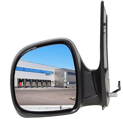 BESTPRICE 1x Elektrischer Außenspiegel links beheizbar Seitenspiegel asphärisch Kompatibel mit MERCEDES-BENZ VITO/MIXTO Kasten (W639), VITO Bus (W639)