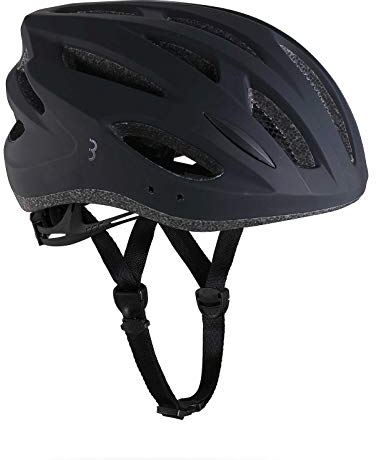 BBB Cycling Unisex-Adult Fahrradhelm Condor | Damen und Herren | Abnehmbaren Visier und Insektenschutznetz | MTB und Rennrad | BHE-35 Schwarz M (54-58 cm), matt black