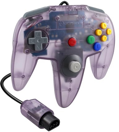 Hyperkin Captain Wired Controller for Nintendo 64 / N64 -Amethyst Purple