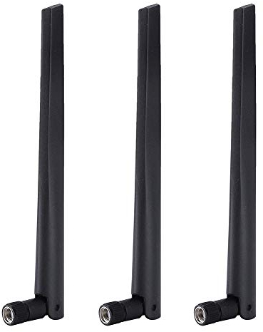 Dpofirs 3 PCS Antena WiFi Original para el Enrutador Inalámbrico AC68U AC66U, Antena WiFi de Banda Dual de Alta Ganancia de Router, Antena Ominidireccional para Tarjeta de Red Inalámbrica