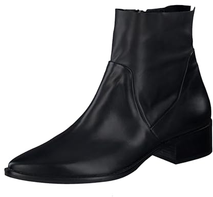 Paul Green Damen Stiefelette, Frauen Ankle Boots,Bootee,Booties,halbstiefel,Kurzstiefel,uebergangsschuhe,uebergangsstiefel,Schwarz (Black),40 EU / 6.5 UK