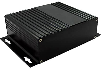Paopaoldm 1 st aluminium elektronisk kopplingsdosa hölje instrument för fodral inhägnad elektronisk projektlåda förvaring för instrumentfodral förvaring