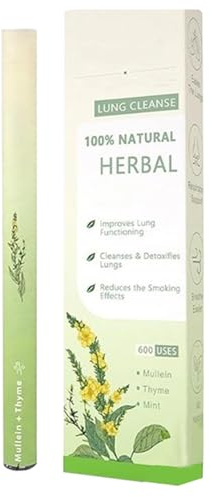 Herbals aromaterapi penna, örter diffusor penna med extrakt, näspinne ren kungslöjg, med fräschare luft och klar andning, 5G, för vuxna, resor, kontor