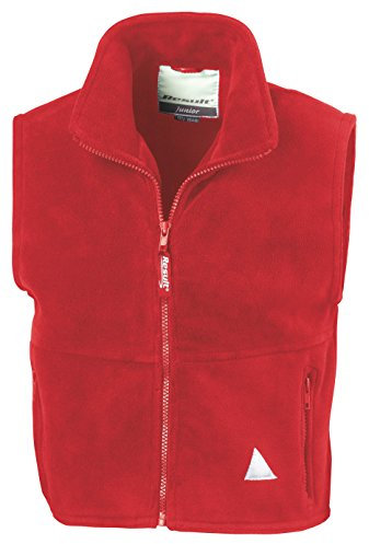 Result Fleece-Weste für Kids R37J 3/4,Red