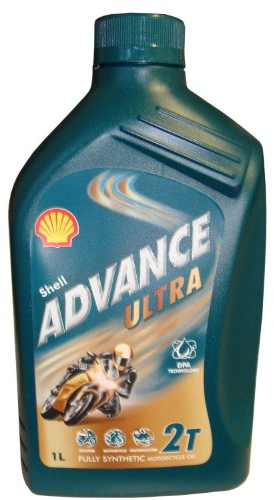 Motorradöl 2 Takt Shell Advance Ultra 2T 1 - synthetisch