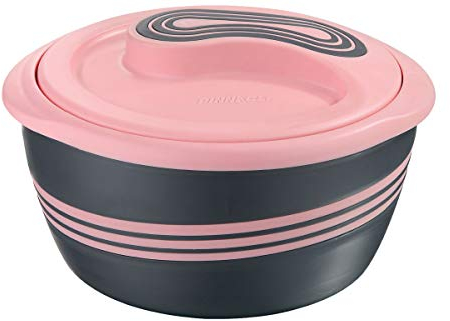 Pinnacle - Ciotola termica per insalata/zuppa, con coperchio, ideale per feste, cene e feste, 5,6 litri