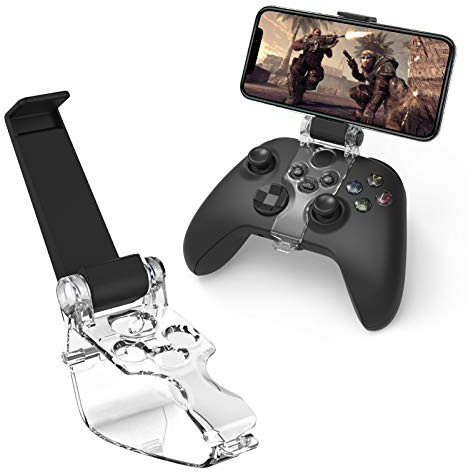 Newseego Xbox Series S/X Controller Supporto per cellulare pieghevole per controller Xbox Phone Mount Clip Portatile Game Controller Smartphone Supporto per Xbox Series S/Xbox Series X