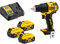 DEWALT Bohrschrauber XR 18 V kabellos, 3 Akkus 5 Ah DCD708P3T-QW Schwarz/Gelb