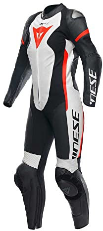 Dainese Grobnik Lady - Tuta da donna in pelle, 1 pezzo, traforata, taglia 40