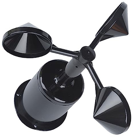 GANAZONO Wind Indicator Shell Abs Anemometer Housing Replacement Part for Wind Measure Device Outdoor Sensor Protection Cover
