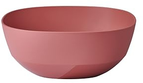 Mepal Silueta Serveringsskål, Tål Diskmaskin Och Mikrovågsugn, Salladsskål, Tapasskål, Servis, 3 000 Ml, Nordisk Svart