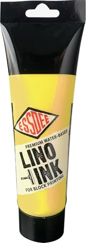 Essdee Block Printing Ink, Gold, 250ml