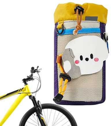 Portabidón para bicicleta - Bolsa térmica impermeable para bebidas, portabotellas universal | Bolsa de hidratación para bicicleta de montaña, bicicleta de carretera, scooter, silla de ruedas, ciclismo