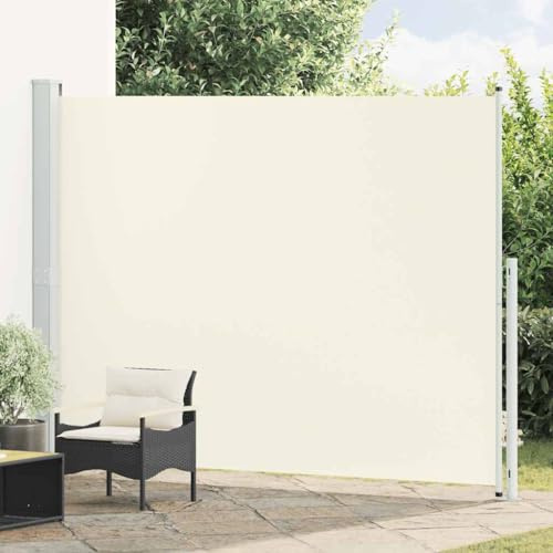 Genérico Toldo Lateral retráctil para Patio Color Crema 220x300 cm,Casa y jardín,Jardín,Artículos de Exterior,Sombrillas,Crema,9.5 kg,313424