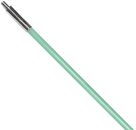 C.K MightyRods Pro GLO 2 Pack 1m Cable Rods Set 6mm Ø, Glow in Dark Phosphorescent 100% Splinterproof Electric Wire Puller, Cable Access Fishing Tool, Electrical Fish Tape, Electricians Tools CK T5432