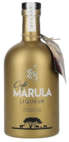Café Marula Coffee Liqueur - 24% ABV - For Espresso Martinis - Lime, Rhubarb and Pink Grapefruit Tasting Notes - Made from Hand-Roasted Fair-Trade Beans - 50cl Bottle