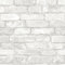 Ray-Velocity Brick Wallpaper Self-Adhesive Wallpaper Vinyl Waterproof Vintage White Grey Brick Pattern Wallpaper for Bathroom Living Room Bedroom Decor (200cm, A5)