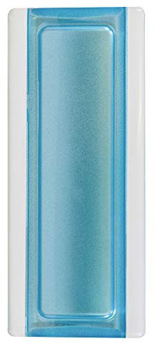 FUCHS Vidrio real BM indigo 19x8x1 cm Perfil del bloque de vidrio, Perfil final para los bloques de vidrio