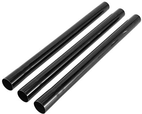 Juwacoo Varillas de expansión de 3 piezas para aspiradora, accesorios para aspiradora, 32 mm de diámetro interior, tubo de plástico