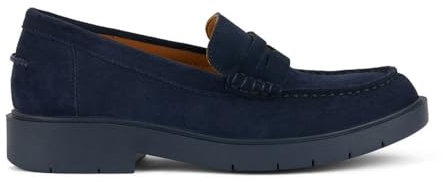 Geox Damen D SPHERICA EC1 A Loafer, Blue, 37 EU Weit