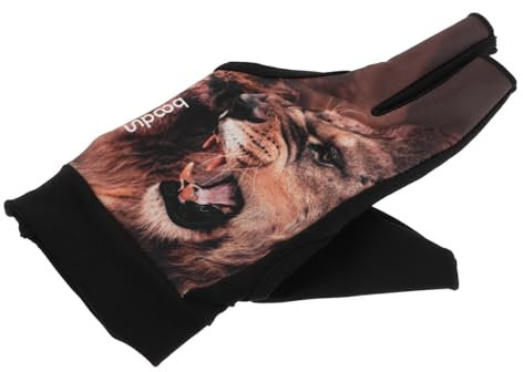 GAROZATION Snooker-billardhandschuhe Für Herren Linke Hand Elastisch Dünn Atmungsaktiv Bequem Universelle Passform Pool-Queue-handschuh Sporthandschuh