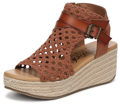Blowfish Malibu Damen Lorrah Keilsandalen, Schwarz, Mittel Fit, EU 39