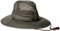 Dorfman Pacific Co. Herren Garment Washed Twill Safari mit UV-Netzstoff, olivgrün, MEDIUM