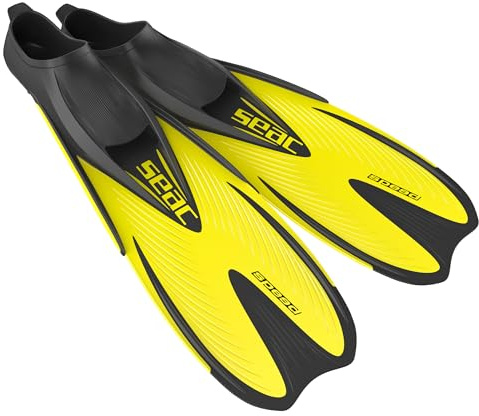 SEAC Speed, Pinne Snorkeling per Donna, Uomo e Bambino a Scarpetta Chiusa