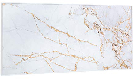 Klarstein Radiador Infrarrojos Pared Potencia 700W, Placa Calor Bajo Consumo App Wifi, Panel Radiante Calefaccion