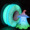 iSANMATE Filament 1,75 PLA Glow in the Dark Multicolor, PLA Filament 3D Drucker Filament 1kg Spule, Maßgenauigkeit +/- 0,03 mm