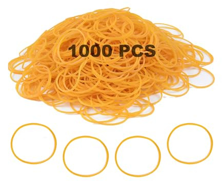 SZWLJ 1000 Pezzi Elastici Gialli 38 mm Resistenti Alte Temperature