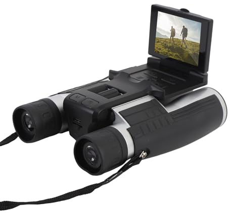 Binoculars With Camera, 12x32 Binoculars With Camera Digital Binoculars Binoculars With Camera Built In With Camera 2.4 Inch Color Display 2.5K 48MP Video Photo Recorder for Bird