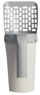 EYRMQWJPC Pulizia dei rifiuti di Animali Domestici for Gatti e Cani Distributore di Sacchetti Incorporato con Rotolo Grande capacità Gatto Senza sporcare(One Piece Cat Litter Scoop)