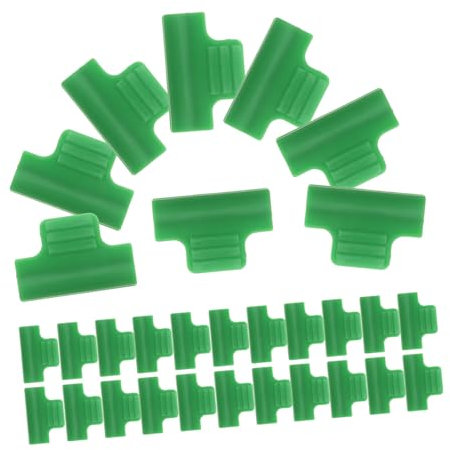INOOMP 30piezas Pinzas Para Cubrir Películas De Invernadero Fijación Resistente Clips Accesorios Para Jardín