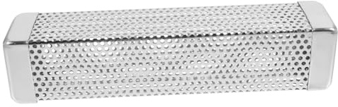 Mipcase Caja Ahumadora Inoxidable para Barbacoa Caja de Madera para Ahumar Accesorio Portátil para Parrilla de Produce Delicioso