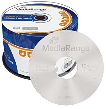 MediaRange DVD-Rohlinge DVD+R 4,7 GB