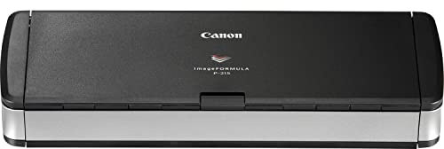 Canon imageFORMULA P-215II Mobile Document Scanner, Black, 1.6 x 11 x 3.7