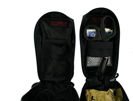 Zentauron Trauma IFAK Pouch MOLLE I militärische Erste Hilfe Tasche I Rescue Pouch für Tourniquet und Verbandsmaterial