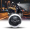 CPOWACE Schwarz 12V LED Frontscheinwerfer with E-Mark E-Prüfzeichen für Motorrad V espa GTS 300