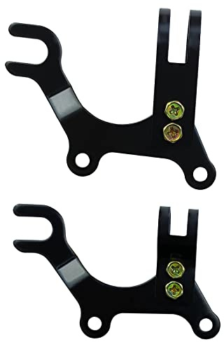 DoThisAllDay Brake Bracket Adapter 2pcs(160/22mm & 160/31.8mm), Disc Brake Bracket Converter Bike Components & Parts