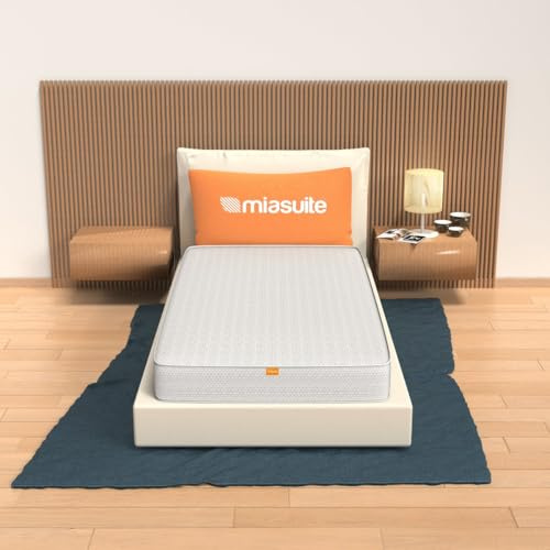 miasuite i sogni italiani Matratze für Einzelbett, 80 x 160 cm, Höhe 12 cm, orthopädisch, medizinisches Gerät – Smart