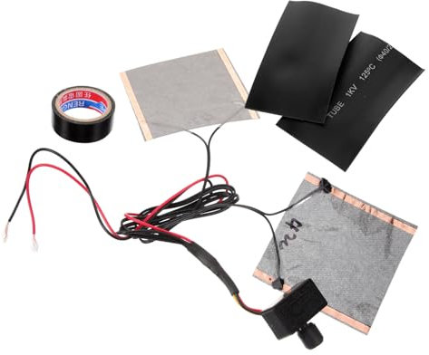 Ciieeo 1 Set Manopole Riscaldate per Manubrio Scooter Manopole Regolabili Antiscivolo per Comfort Durante