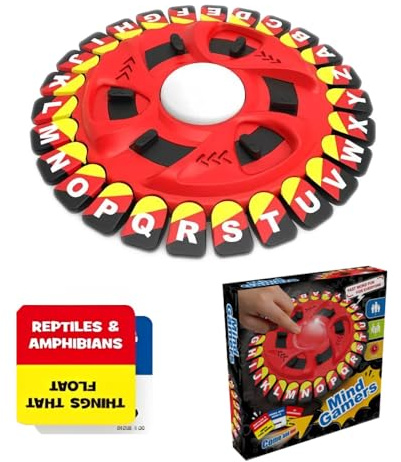 LYPPUL Tempesta di Parole, Giochi da Tavolo Pensanti, Gioco di parole 26 lettere, Strategia Giocattoli Interattivi Giochi, Famiglia, Campeggi e Feste, Gioco da Tavolo Veloce per 2-8 Giocatori