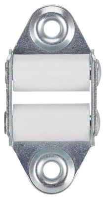 KiBcsLic Guía de Cinta para Estor Enrollable Rueda de Guía para Persianas Accesorio para Estor Dispositivo para Paso de Cinta Fabricado en Metal Fácil Montaje