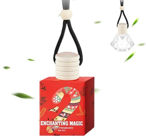 Profumi Per Auto - Albero Fras Profumato Automobile di Natale,Decorazione Interna Aromaterapia Regali Viaggio Donna
